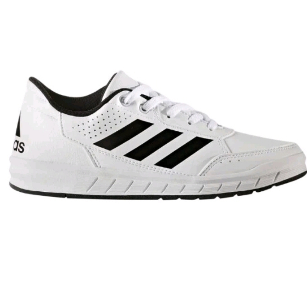 Adidas Boys White And Black Eva ALTASPORT Streetwear Casual Everyday Sneaker 5